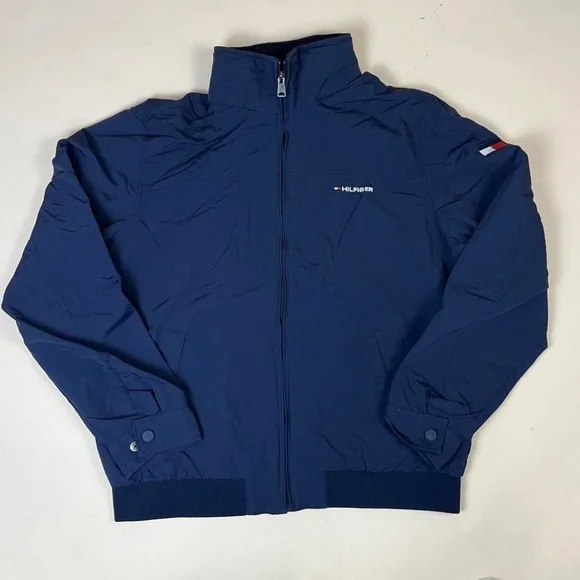 Tommy Hilfiger Vintage 90’s Bomber Yacht Sailing Jacket Men's Size XL - Picture 4 of 9